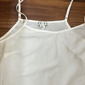 Reiss Ivory Spaghetti Strap Camisole